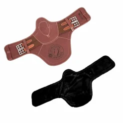 Antarès Sellier - Bavette Signature courte tabacco et doublure