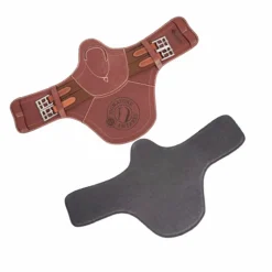 Antarès Sellier - Bavette Signature courte tabacco et doublure