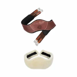 Antarès Sellier - Sangle Signature hunter anatomique tabacco et doublure