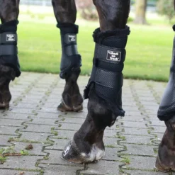 Back on Track - Guêtres souples 3D mesh avec fourrure x2