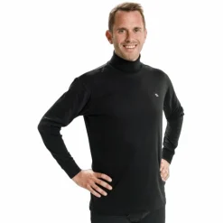 Back on track - Pull col roulé homme noir