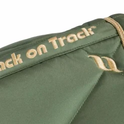 Back On Track - Tapis de selle Night olive