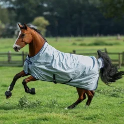 Bucas - Couverture d'extérieur Power Turnout Light High Neck silver 0g