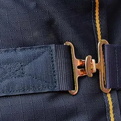 Bucas - Couverture d'extérieur Irish Turnout 300 marine/ gold 300g