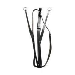 Canter - Martingale élastique à anneaux Noir