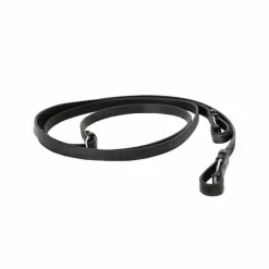 Canter - Rênes de cheval cuir lisse 16 mm Noir