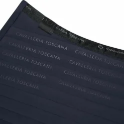 Cavalleria Toscana - Tapis de selle Logo Print Jersey marine