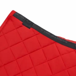 Cavalleria Toscana - Tapis de selle Glitter rouge coquelicot