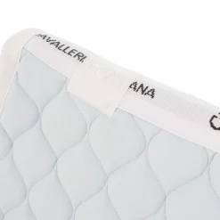 Cavalleria Toscana - Tapis de selle Circular Quilted Jersey bleu pastel