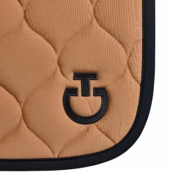 Cavalleria Toscana - Tapis de selle New Circular Quilted Jersey caramel