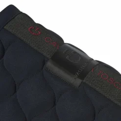Cavalleria Toscana - Tapis de selle Circular Quilted Dark Blue