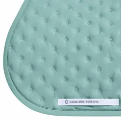 Cavalleria Toscana - Tapis de selle Embrodery Quilted mint green