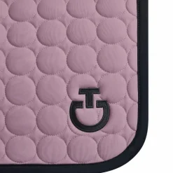 Cavalleria Toscana - Tapis de selle Circle lilas