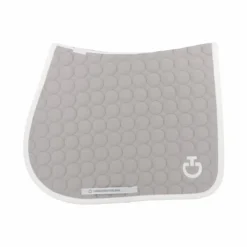 Cavalleria Toscana - Tapis de selle Circle Quilted light grey