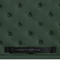 Cavalleria Toscana - Tapis de selle Embrodery Quilted jungle green