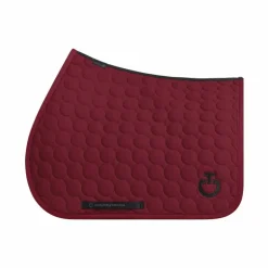 Cavalleria Toscana - Tapis de selle Circle bordeaux
