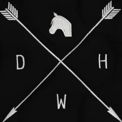 Dance With Him - Tapis de selle noir/ blanc/ rouge