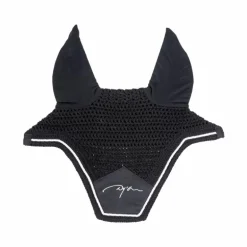 Dyon - Bonnet pour chevaux Diamond anti-bruit noir