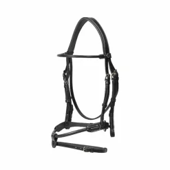 Dyon - Bridon en cuir rond Working By Dy'on têtière anatomique noir