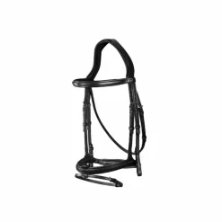 Dyon - Bridon muserolle combinée New English Collection noir