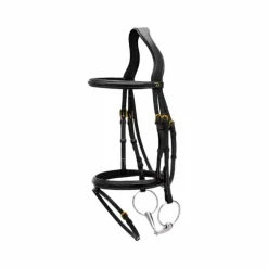 Dyon - Bridon muserolle combinée Dy'on Collection noir