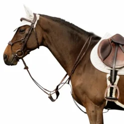 Dyon - Bridon muserolle hybride New English Collection havane