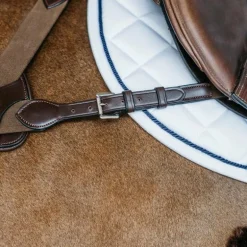 Dyon - Collier de chasse 5 points élastique New English Collection marron