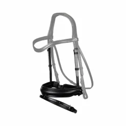 Dyon - Muserolle combinée mat Pull-back New English Collection noir