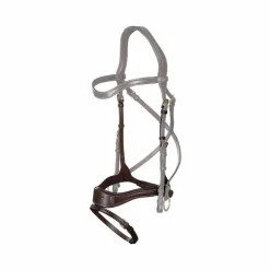 Dyon - Muserolle D Motion + cross pull strap D Collection brun