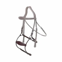 Dyon - Muserolle hybride New English Collection havane