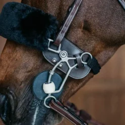 Dyon - Protection Hackamors cuir marron