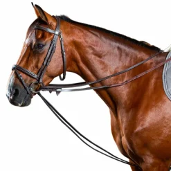 Dyon - Rênes allemandes tout cuir 1/2 Working by Dyon brun