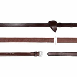 Dyon - Rênes hunter 1/2 New English Collection brun