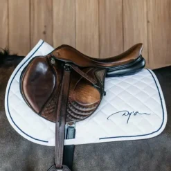 Dyon - Tapis de selle Diamond blanc