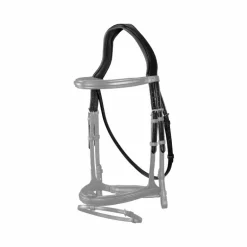 Dyon - Têtière avec sous-gorge New English Collection noir