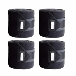Equestrian Stockholm - Bandes de Polo Black Edition (x4)