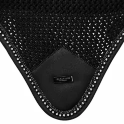 Equestrian Stockholm - Bonnet pour chevaux Modern Crystal noir