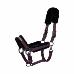 Equestrian Stockholm - Licol mouton et longe noir Black Raven