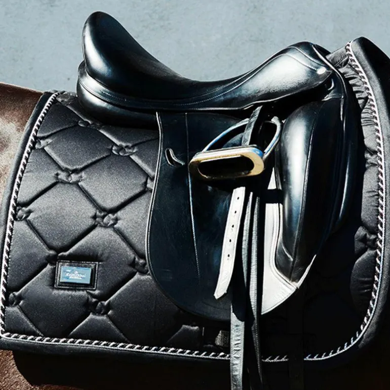 Equestrian Stockholm - Tapis de dressage Black Edition
