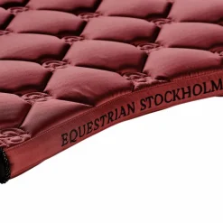 Equestrian Stockholm - Tapis de selle Soft rouge
