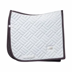 Equestrian Stockholm - Tapis de dressage Modern White Dark Violet