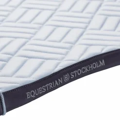 Equestrian Stockholm - Tapis de dressage Modern White Dark Violet
