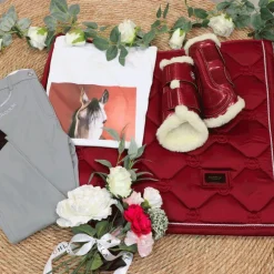 Equestrian Stockholm - Tapis de dressage bordeaux