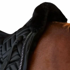 Equestrian Stockholm - Tapis de dressage Crystal noir