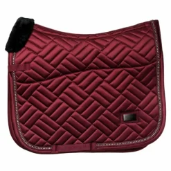 Equestrian Stockholm - Tapis de dressage Crystal bordeaux