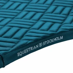 Equestrian Stockholm - Tapis de dressage Modern Teal Blue