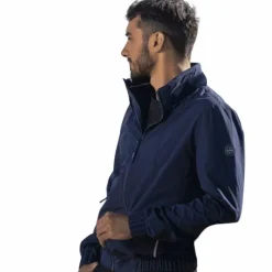 Equithème - Blouson imperméable homme Hugo marine
