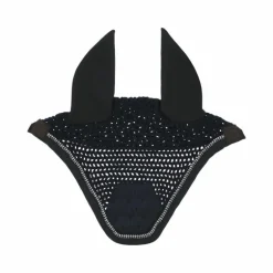 Equithème - Bonnet pour chevaux Brocart marine