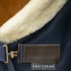 Equithème - Chemise Mesh Teddy marine
