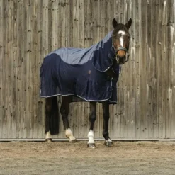 Equithème - Chemise mixte marine 0g